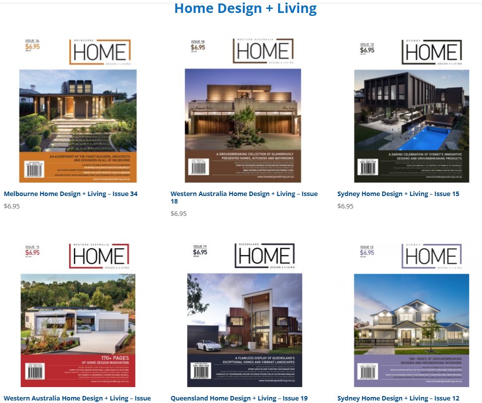 Home Design + Living Magazine Screenshot