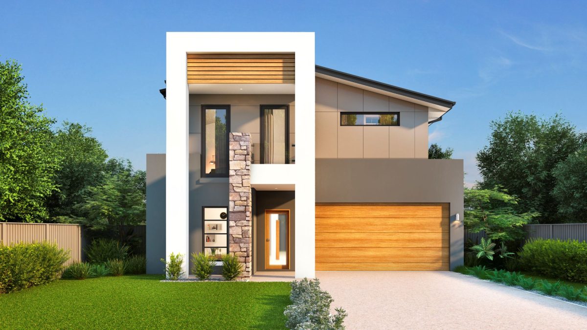 Ascot Facade (h2) Double Storey Min