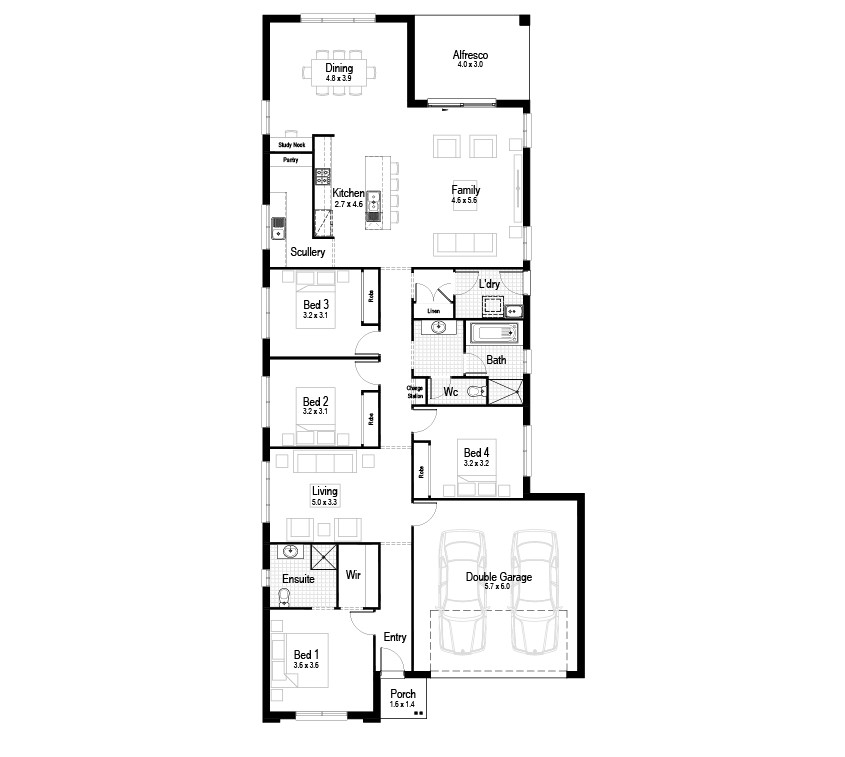 Hh Floor Plan Coral 26 Classic