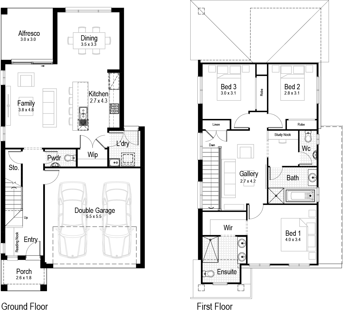 Carolina 22 Home Design Floor Plan