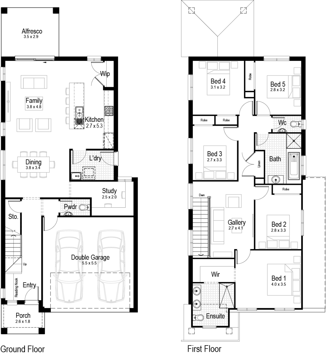 Carolina 26 Home Design Floor Plan