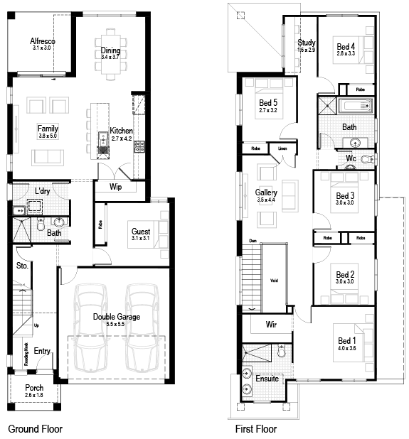 Carolina 29 Home Design Floor Plan