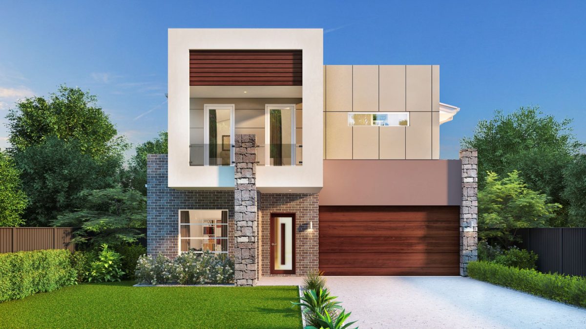 Centro Facade (h2) Double Storey Min