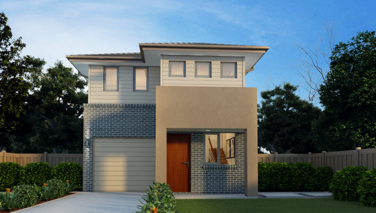 Deco Facade Single Garage2 Stry 738x419