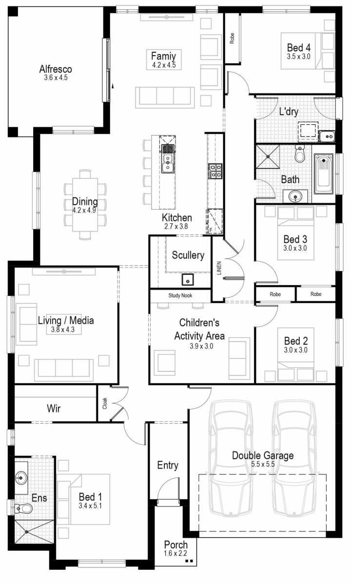 Ivory 27 Home Design Floor Plan