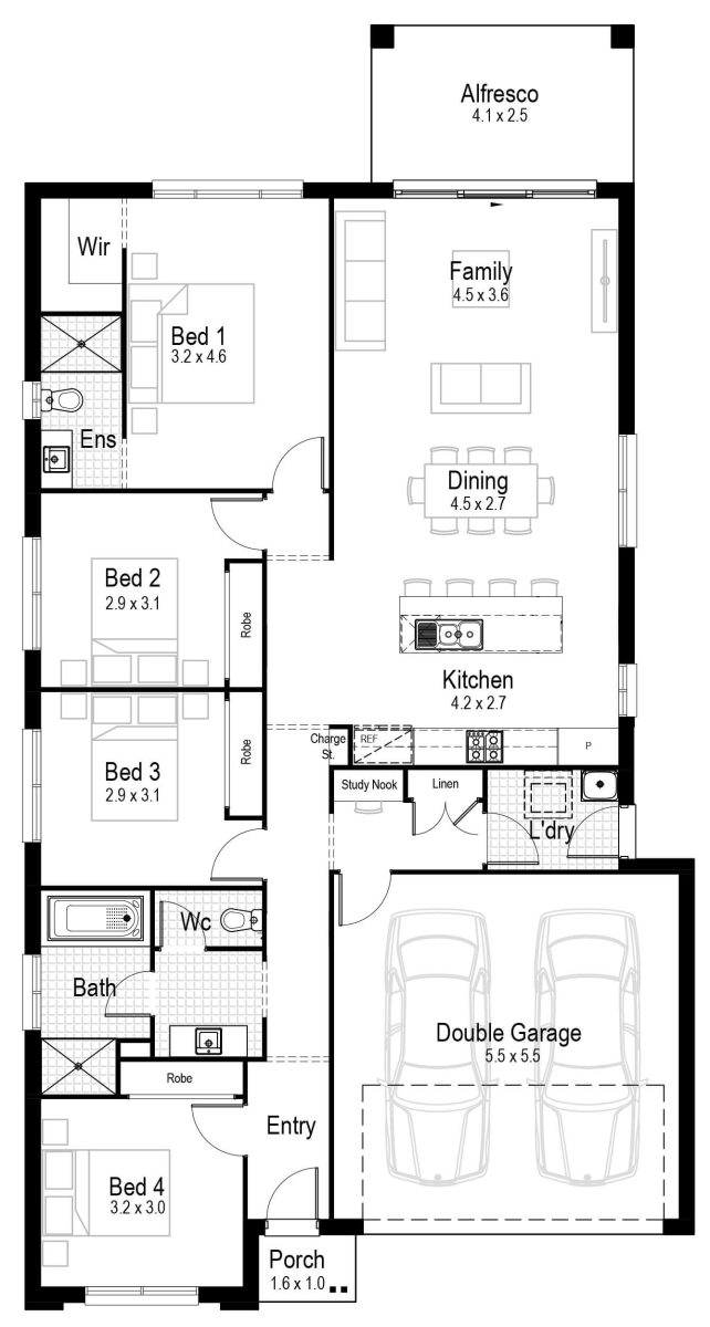 Jasper 20 Home Design Floor Plan