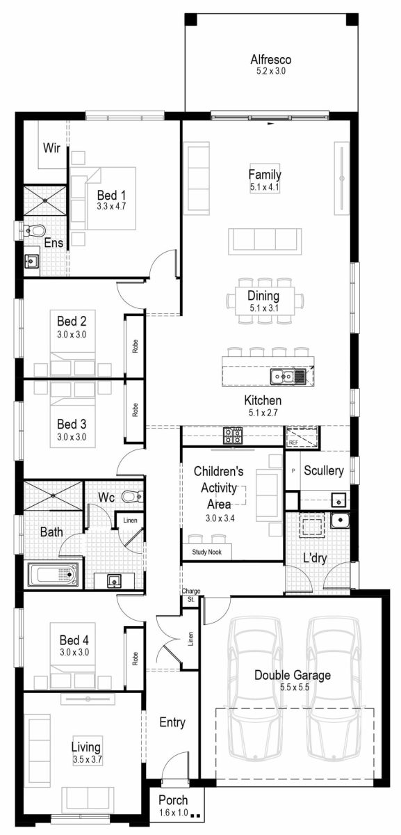 Jasper 26 Home Design Floor Plan