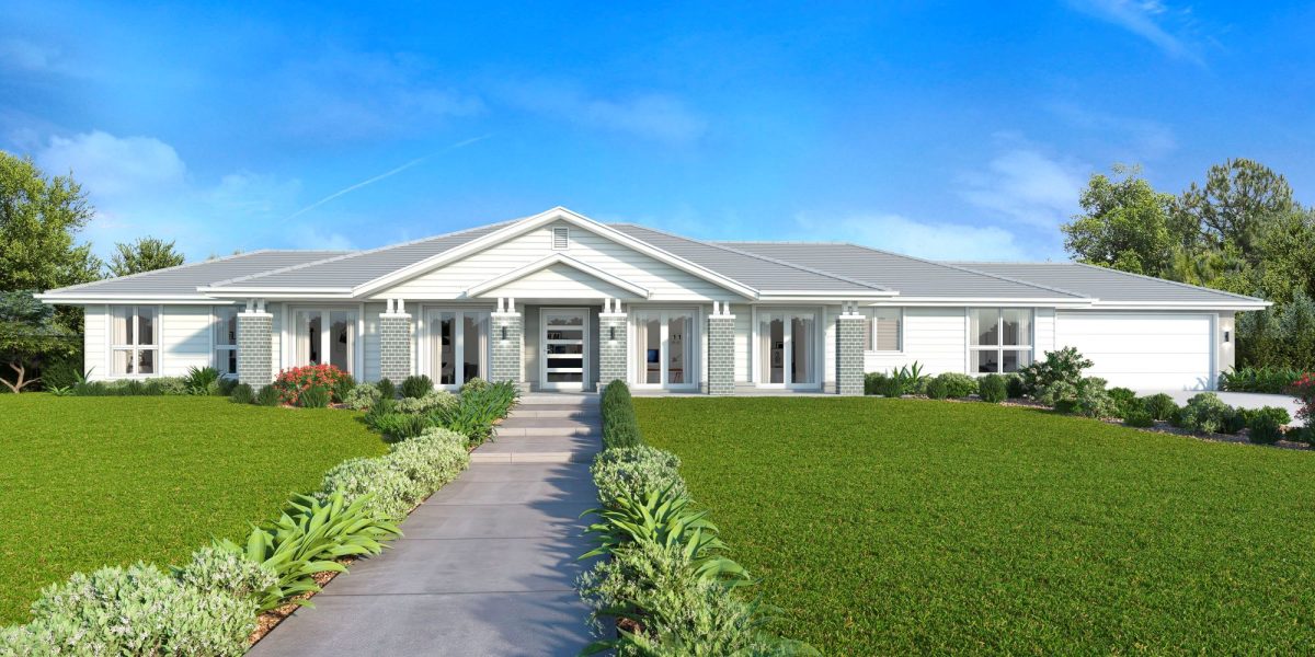 Mulberry Hamptons Facade (single Storey) Statesman