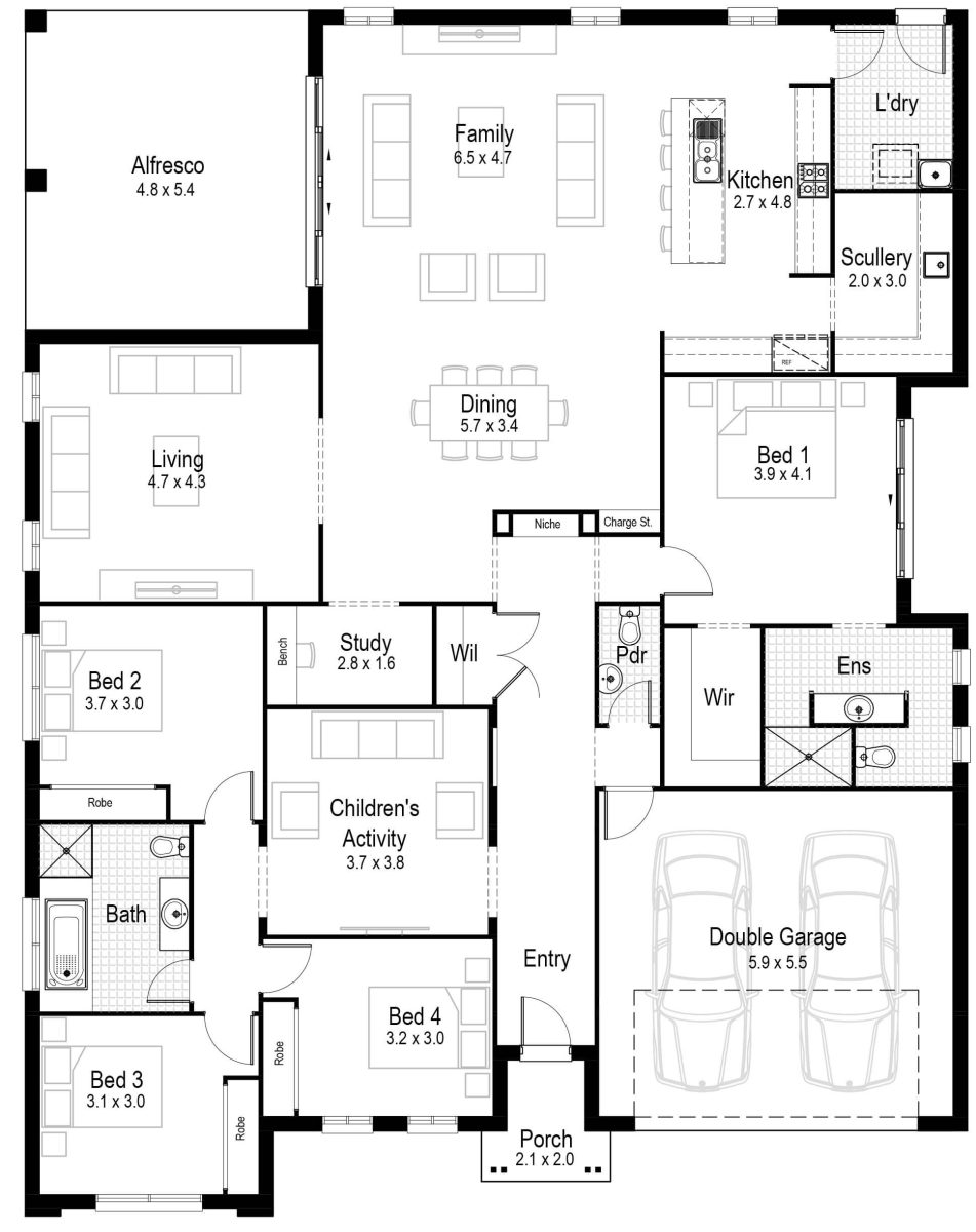 Magenta 33 Home Design Floor Plan