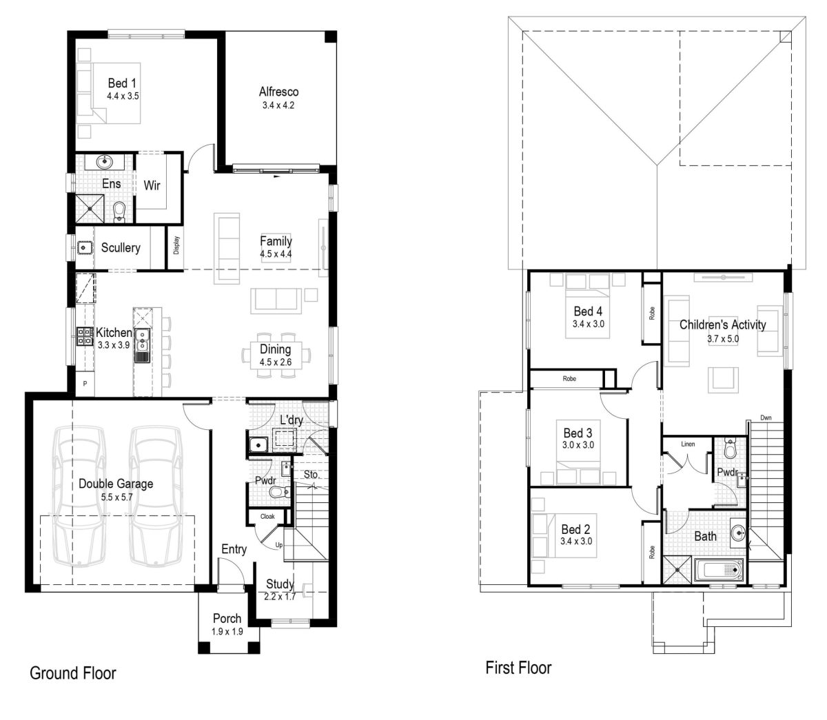 Marigold 26 Home Design Floor Plan