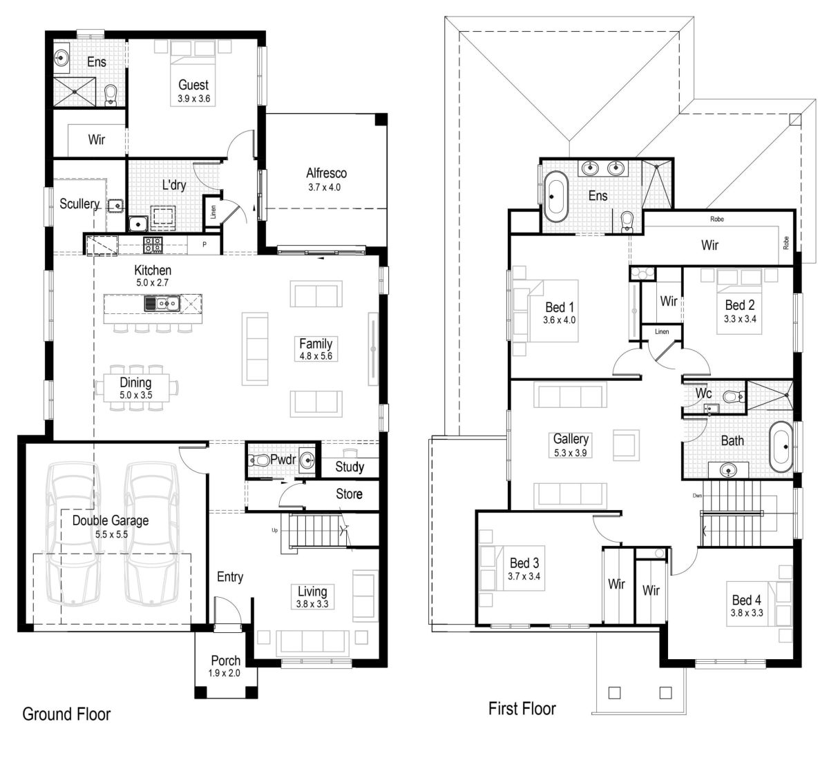 Marigold 35 Home Design Floor Plan