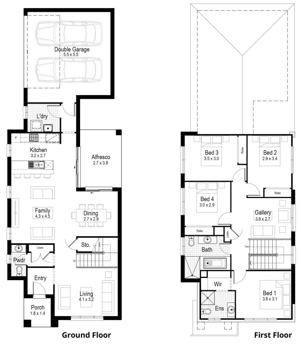 Mocha 24 Home Design Floor Plan