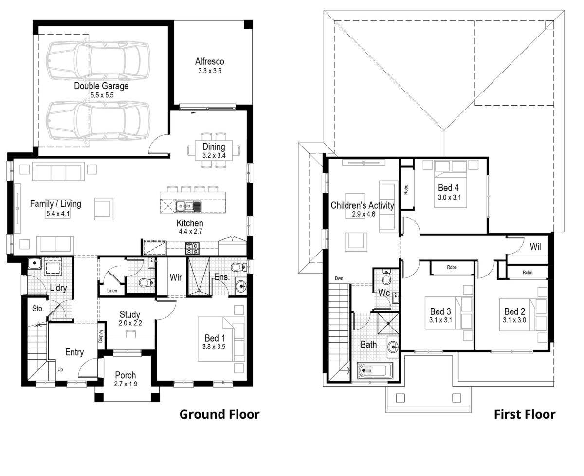 Mocha 25 Home Design Floor Plan