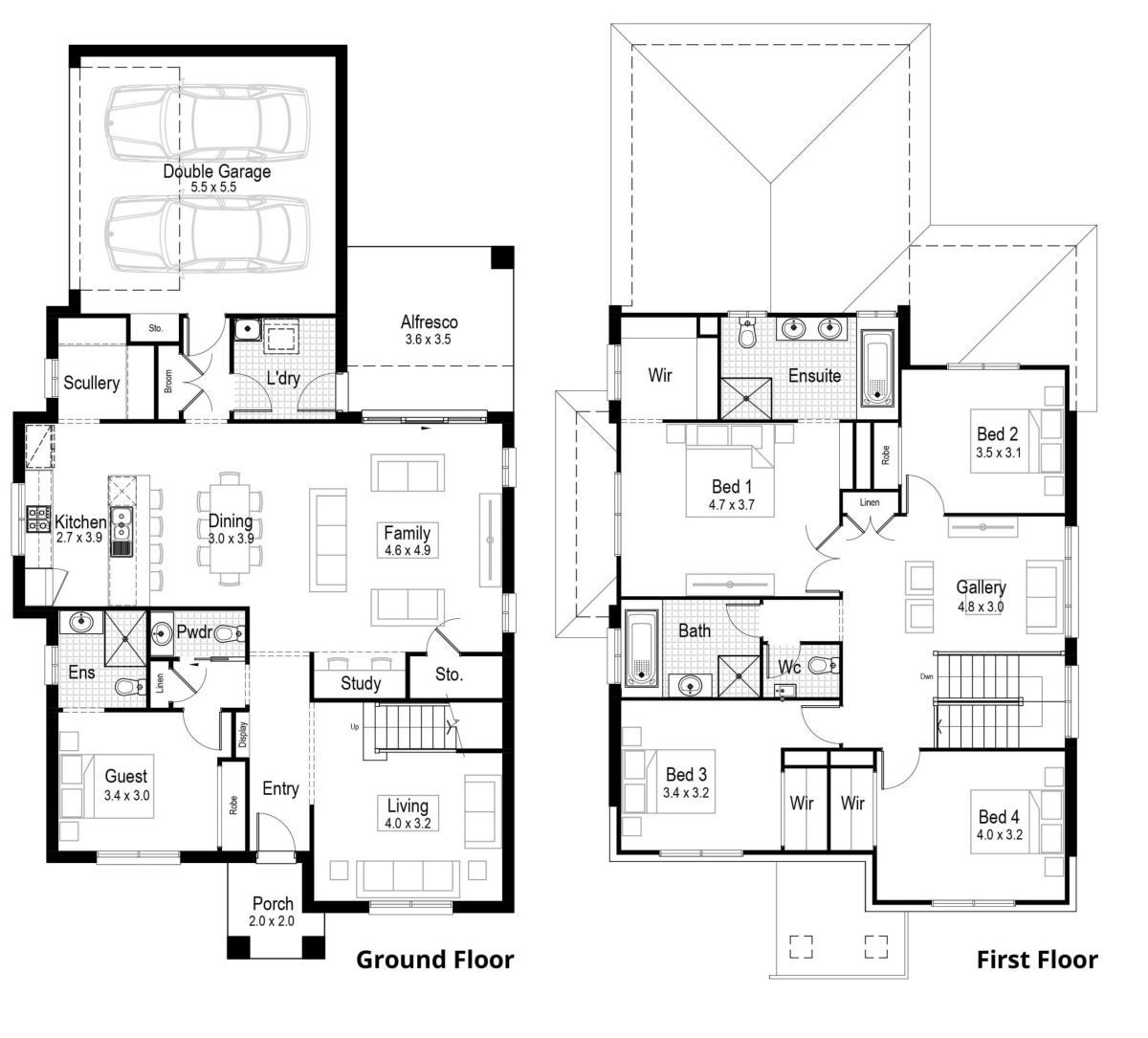 Mocha 31 Home Design Floor Plan