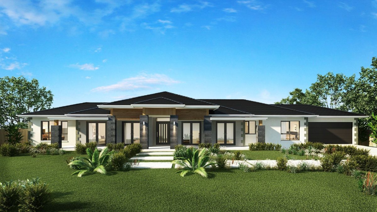 Premium Mulberry Imperial Facade (single Storey) Statesman