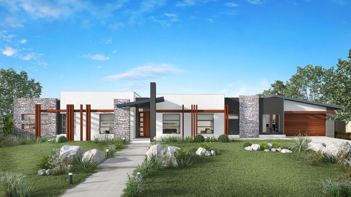 Premium Mulberry Vogue Facade (single Storey) Statesman