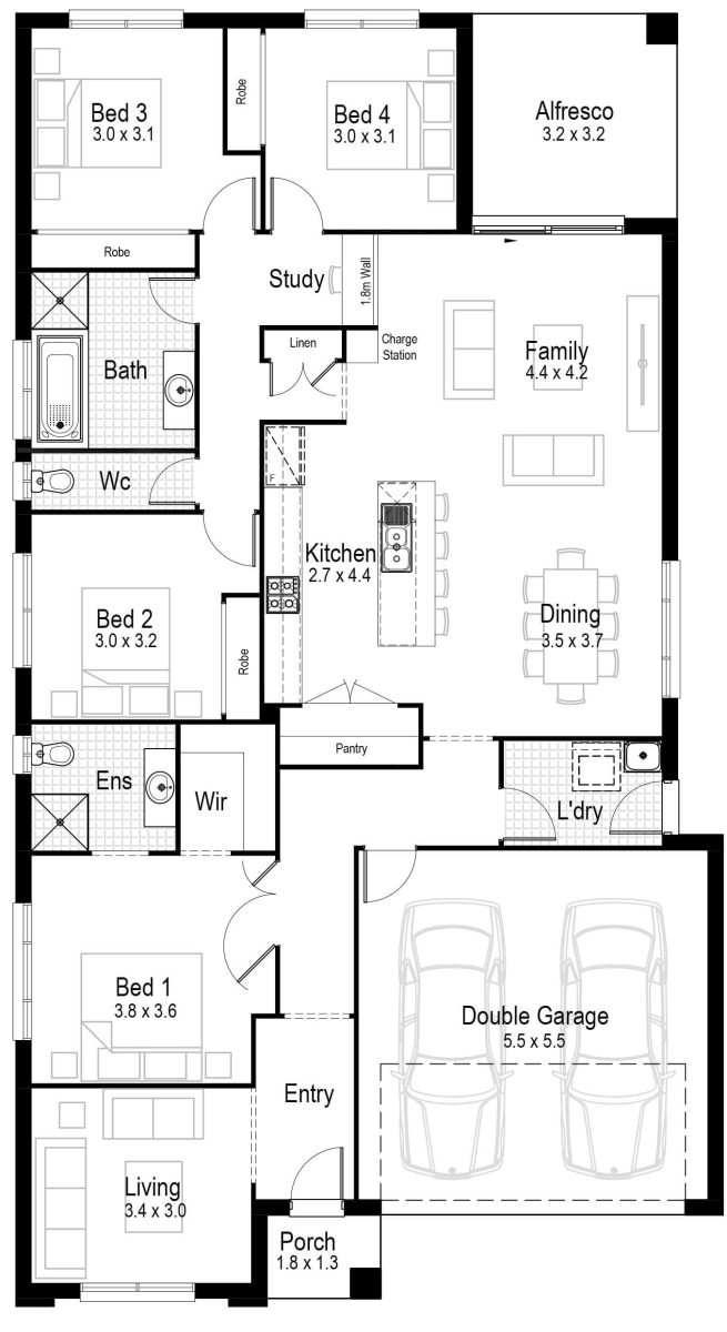 Quartz 23 Home Design Floor Plan