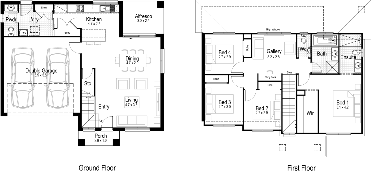 Robin 6 Home Design Floor Plan