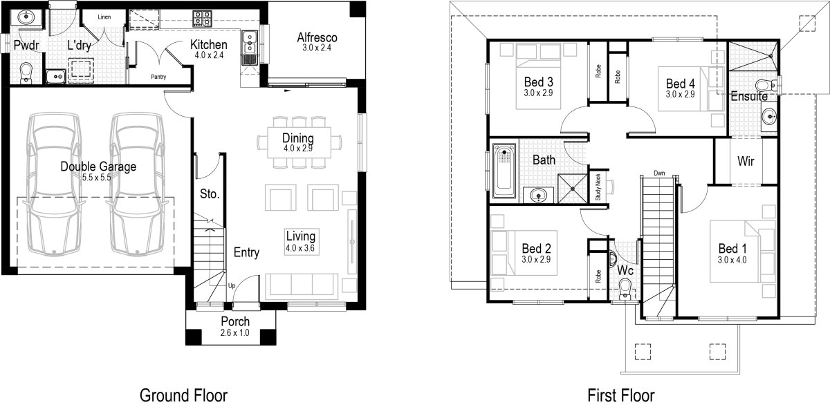Robin 7 Home Design Floor Plan
