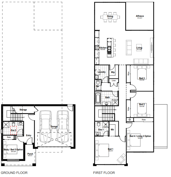 Rosewood 30 Split Level Home Design Qld