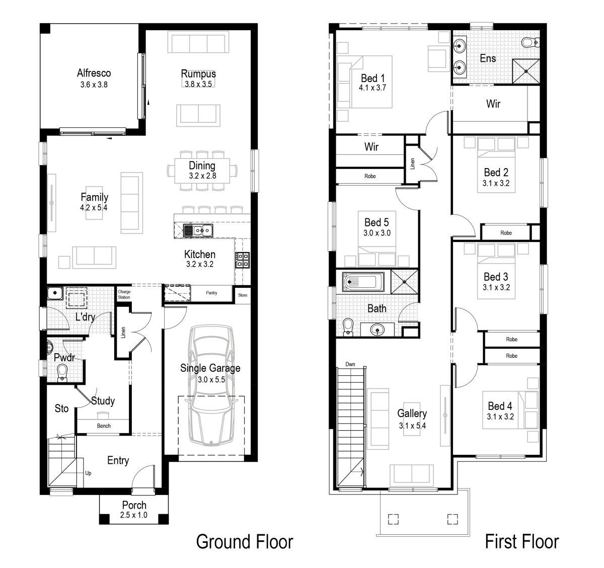 Ruby 28 Home Design Floor Plan