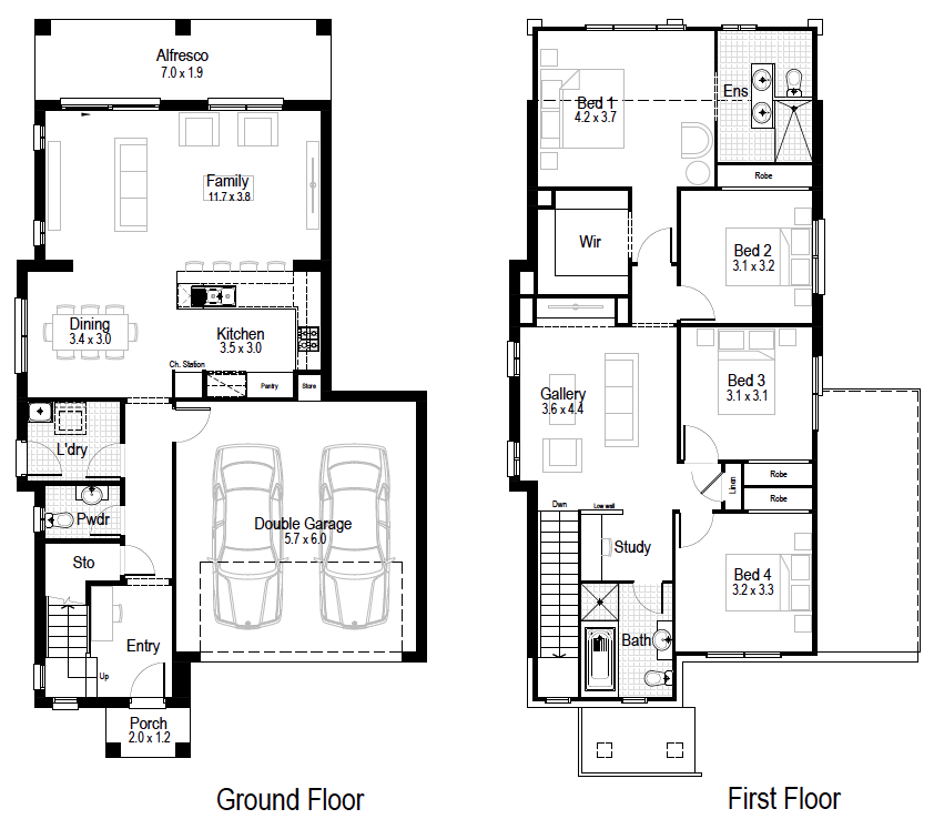 Ruby 26 Home Design Floor Plan