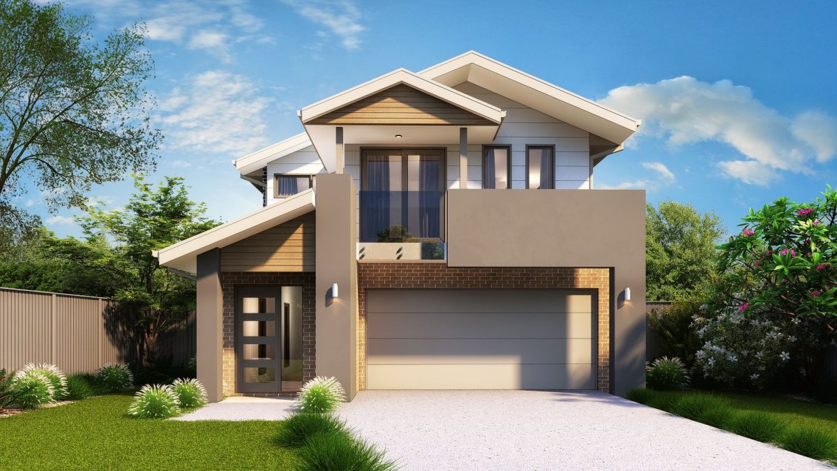 Turquoise & Carolina Chateaux Facade (2 Stry) Min