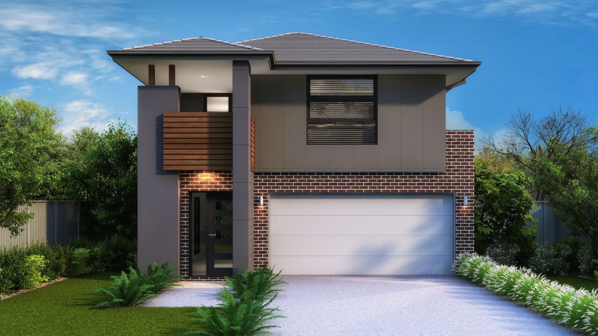 Turquoise & Carolina Meridian Facade (2 Stry) Min