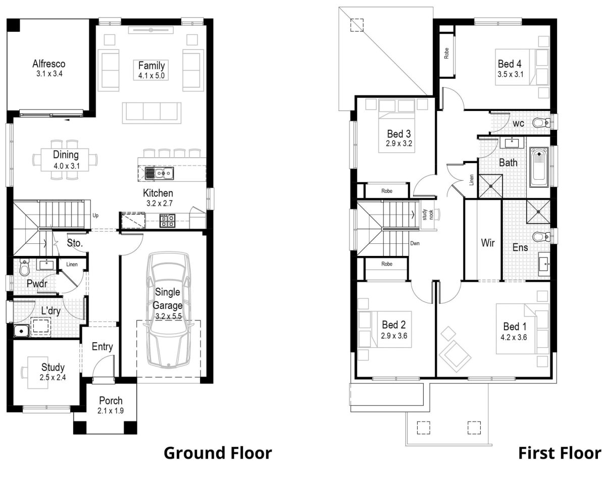 Terracotta 23 Home Design Floor Plan