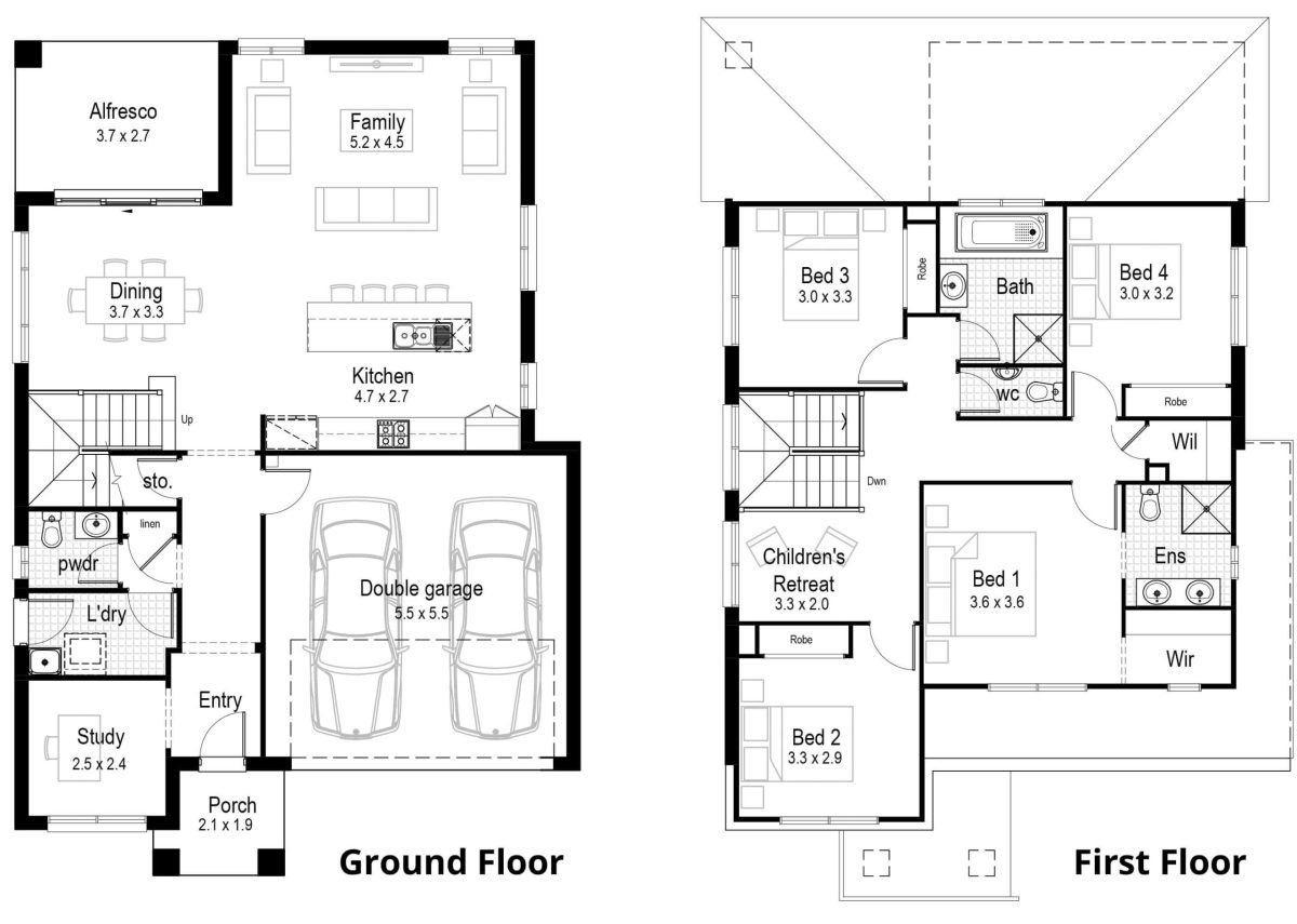 Terracotta 25 Home Design Floor Plan