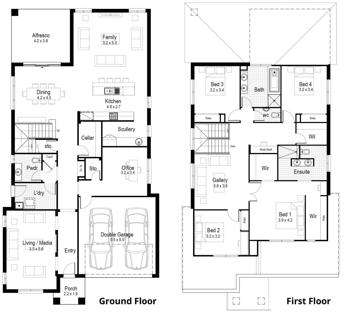 Terracotta 36 Home Design Floor Plan