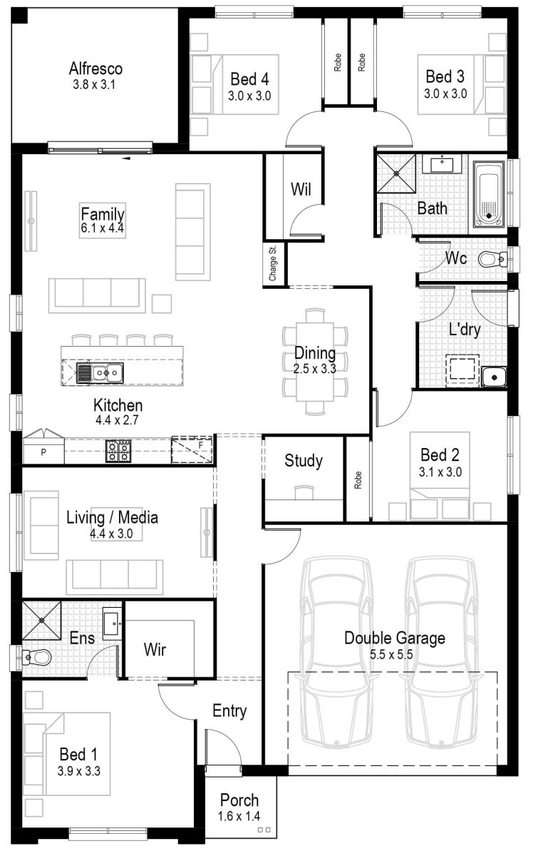 Topaz 23 Home Design Floor Plan