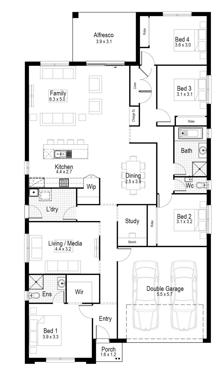 Topaz 26 Home Design Floor Plan