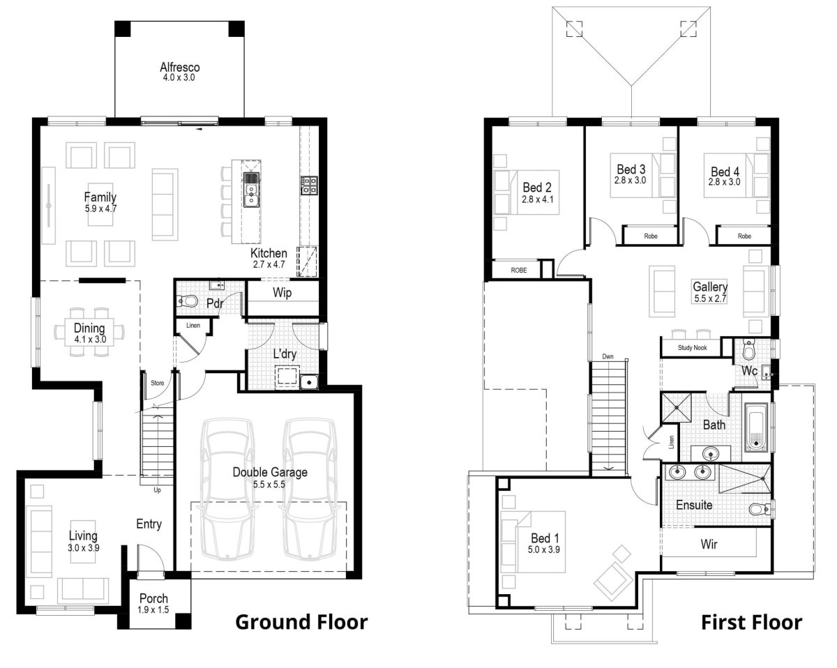 Viridian 28 Home Design Floor Plan