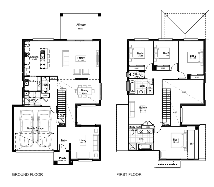 Viridian 32 Home Design Floor Plan